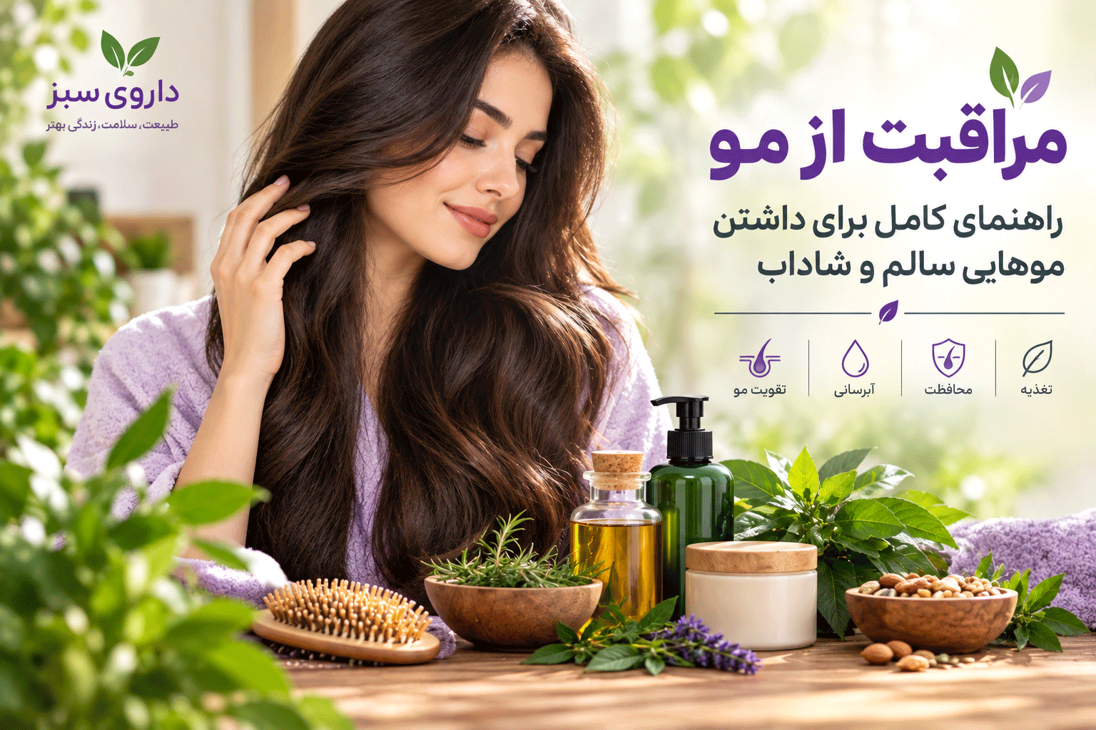مراقبت از مو؛ راهنمای کامل برای داشتن موهایی سالم و شاداب